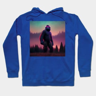 Dope Sasquatch in Nature Hoodie